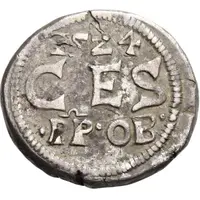 1 Testone - Francesco II Sforza Siege of Pavia