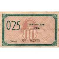 25 Céntimos Castellet de Llobregat