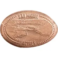 Elongated coin - Açores Sao Miguel