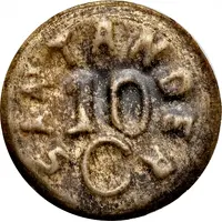10 Centavos Province of Santander