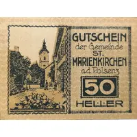 50 Heller Sankt Marienkirchen an der Polsenz