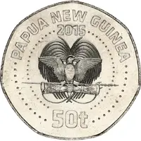 50 Toea - Elizabeth II XV Pacific Games