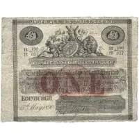 1 Pound National Bank of Scotland