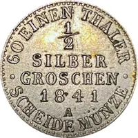1/2 Silbergroschen - Henry LXXII