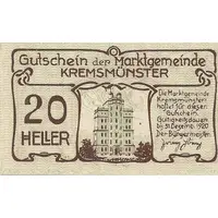 20 Heller Kremsmünster (Marktgemeinde)
