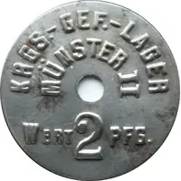 2 Pfennig - Münster Kriegsgefangenenlager Münster II