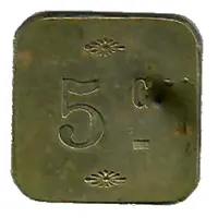 5 Centimes - Fourneau Economique Saint Vincent de Paul Grasse