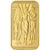 1 once d'or Les Trois Grâces