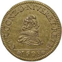Gold Ecu - Charles I