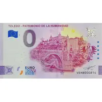 0 Euro - Toledo - Patrimonio de la Humanidad