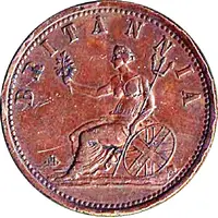1 Penny - T. Pope and Co. Birmingham