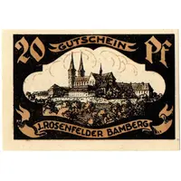 20 Pfennig J. Rosenfelder