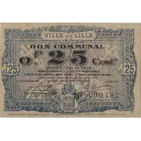 25 Centimes - Ville de Lille
