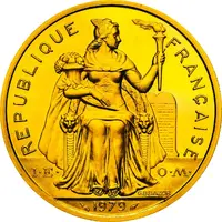 5 Francs Piedfort gold