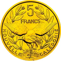 5 Francs Piedfort gold