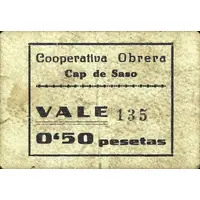 0.50 Pesetas Cap de Saso