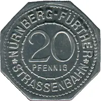 20 Pfennig - Auf der Burg Nürnberg-Fürth