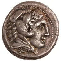 Tetradrachm - Audoleon In the name of Alexander III, Astibos or Damastion