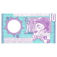 Play money - Imitatie-bankbiljet - 10 Gulden