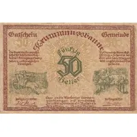 50 Heller Krummnussbaum