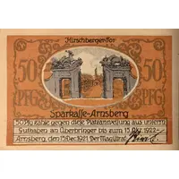 50 Pfennig Sparkasse