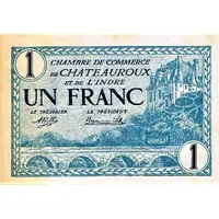 1 Franc - Chambre de Commerce de Châteauroux 36