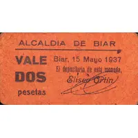 2 Pesetas Biar