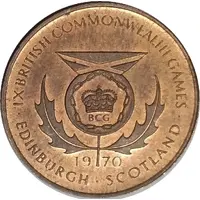 Medal - Commonwealth Games Scotland 1970
