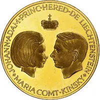 Medal - 1967 Marriage Johann Adam w. Maria