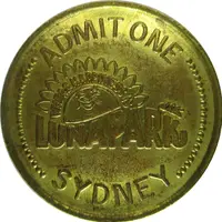 Token - Luna Park Sydney Ride Token