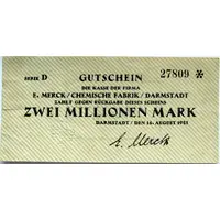 2 000 000 Mark Merck