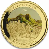 10 Dollars - Elizabeth II Brimstone Hill, Colourised