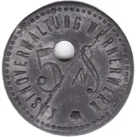 5 Pfennigs - Berlin Kasinoverwaltung