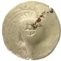 1 Prague Groschen Counterstamped