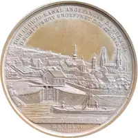 Construction of the Ludwigkanal - Ludwig I Bamberg