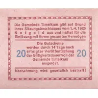 20 Heller Timelkam