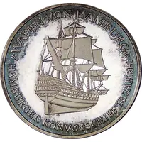 Medal - Hamburg 'Wapen von Hamburg'