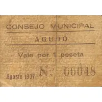1 Peseta Agudo