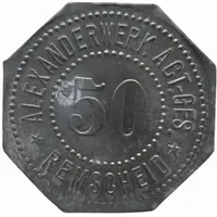 50 Pfennig - Remscheid Alexanderwerk Act. Ges.