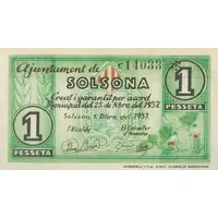 1 Peseta Solsona