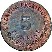 5 Centavos Provisional Government