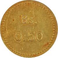 0.50 Bolívar Cabo Blanco Leper Colony