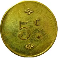 5 centimes - Quinto's Monte-Carlo