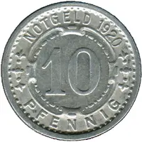 10 Pfennig - Lennep