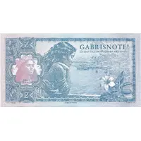 2 Francs Tahiti versions A and B