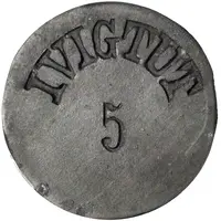 5 Øre Ivigtut Cryolite Mining