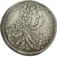 1 Thaler - Ferdinand William Eusebius and Maria Anna Kremnitz