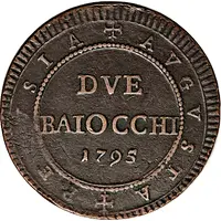 2 Baiocchi - Pius VI PERVSIA AVGVSTA