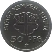 50 Pfennig - Kempen am Rhein