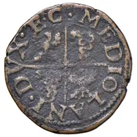 1 Quattrino - Filippo IV Coat of arms